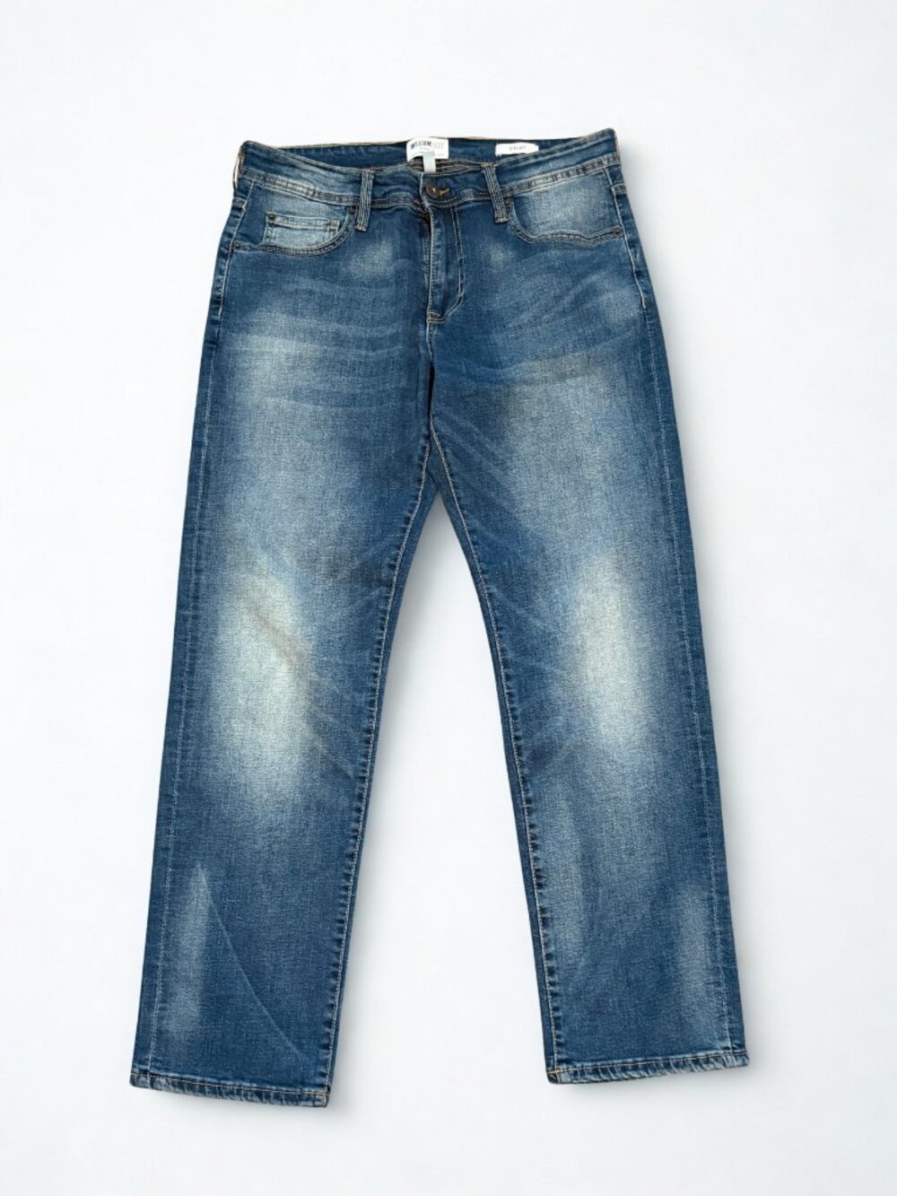 William Rast Men's Straight Leg Blue Jeans Size 32x30 - Picture 2 of 8